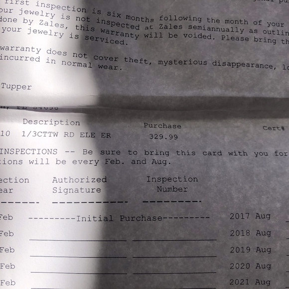 Zales Diamond Earrings - Picture 3 of 4